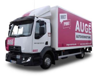 LKW 7,5t Koffer mit Hebebühne mieten in Würzburg
