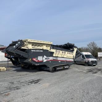 Trommelsiebanlage MDS M413 Neuwied
