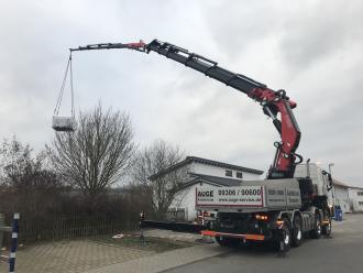 LKW Kran Volvo 4 Achser Fassi F1650 Ladekran / Kranverleih in Würzburg und Umgebung