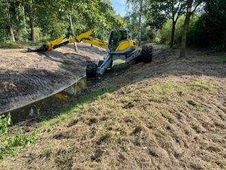 Schreitbagger Menzi Muck M545x