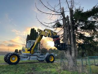 Schreitbagger Menzi Muck M545x