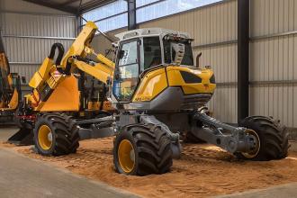 Schreitbagger Menzi Muck M545x 