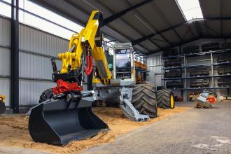 Schreitbagger Menzi Muck M545x