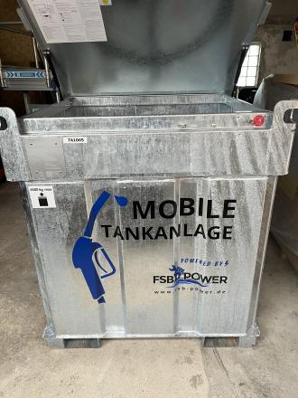 1000 l mobile Tankstelle Diesel/Heizöl 