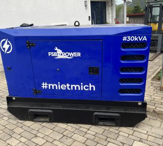 30 kVA Stromerzeuger SDMO Ansbach