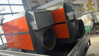 120 kW mobiler Ölheizer