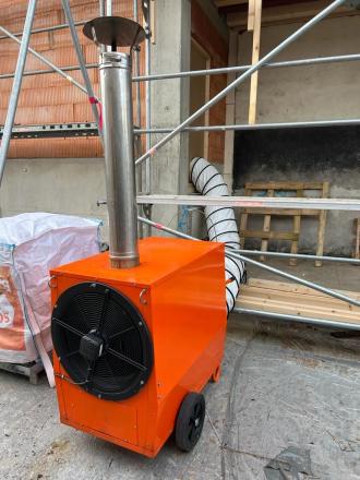 50 kW mobiler Ölheizer