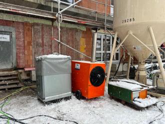 50 kW mobiler Ölheizer