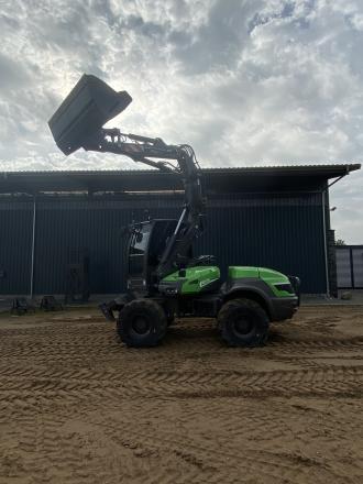 Mecalac Elektrobagger e12 mit Bioöl