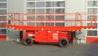 Scherenbühne Diesel 12 m Arbeitshöhe Dresden