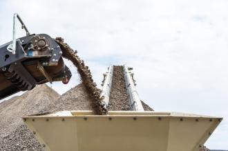 raupenmobiles Haldenförderband Metso CT24