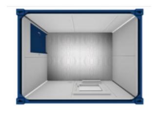 BÜRO- /MANNSCHAFTSCONTAINER BM10' 