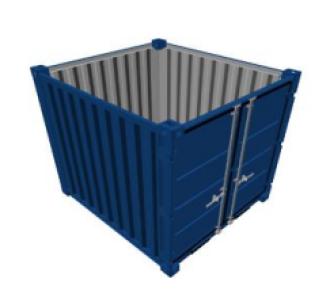 Lagercontainer LC8' Saarbrücken