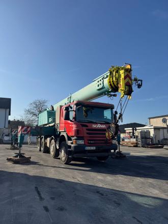 Liebherr LTF-1045 inkl. 9t Ballast maximale Traglast 45 Tonnen in Würzburg und Umgebung mieten
