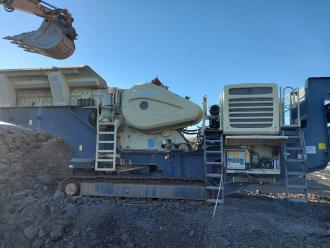Backenbrecher Raupenmobil Metso LT 120