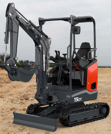 Eurocomach Minibagger 15 ZT mieten