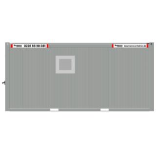 20‘ Sanitärcontainer Dusche/WC