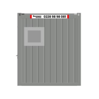 10‘ Sanitärcontainer WC D/H