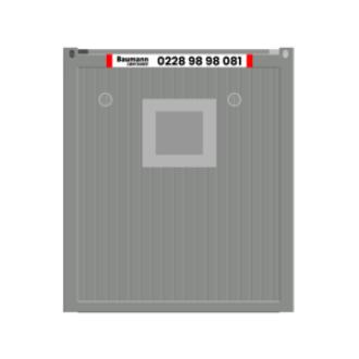 20‘ Sanitärcontainer Dusche