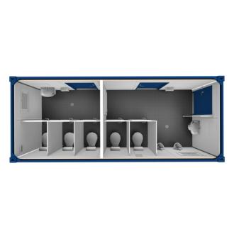 20‘ Sanitärcontainer WC D/H Hennef (Sieg)