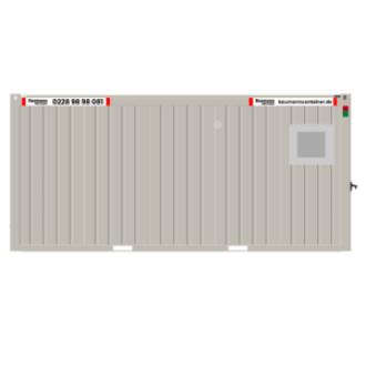 20‘ Sanitärcontainer WC D/H