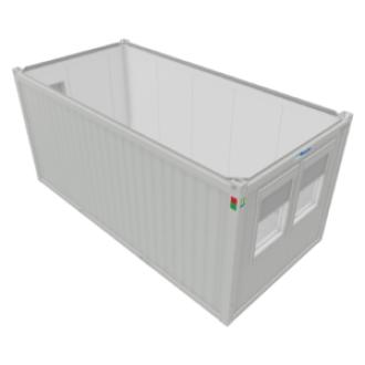20´ Bürocontainer 6×3