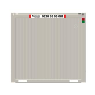 10‘ Sanitärcontainer barrierefrei