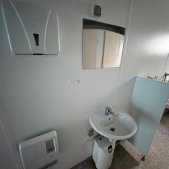 20‘ Sanitärcontainer Damen/Herren WC