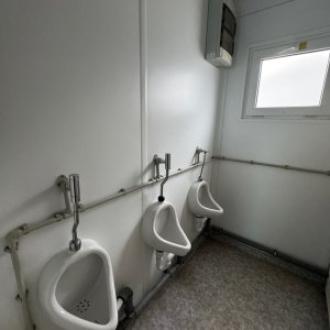 20‘ Sanitärcontainer Damen/Herren WC
