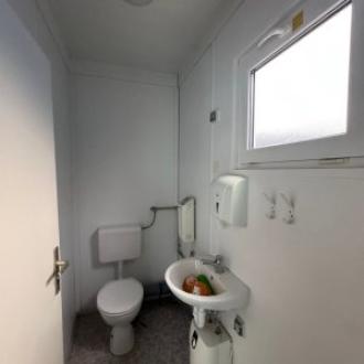20‘ Sanitärcontainer Damen/Herren WC