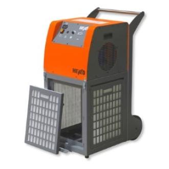 Heylo PF3500 Luft­reiniger mit Filter F9 und M- bzw. H-Klasse für G4 + F9 (M) oder H14 (H-Stäube) 