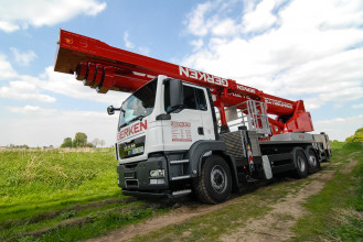 LKW Hebebühne Allrad 58 m Arbeitshöhe 