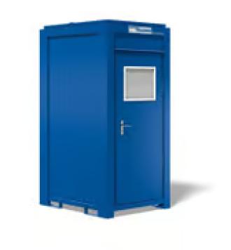 Sanitärcontainer WC 5' - WC-Box Maße: 1,40 x 1,20 x 2 ,54 m 