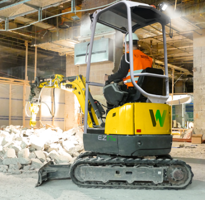Wacker Neuson EZ17e Minibagger - Elektro mieten