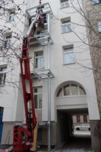 Hebebühne, Arbeitsbühne, Raupenbühne, Raupenarbeitsbühne Vermietung - Service – Verkauf