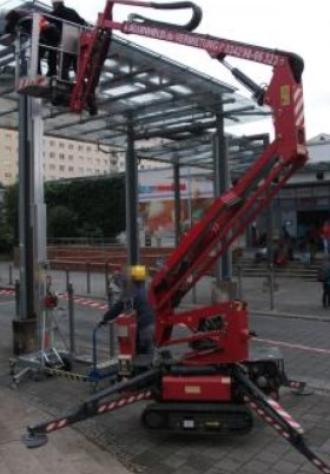 Hebebühne, Arbeitsbühne, Raupenbühne, Raupenarbeitsbühne Vermietung - Service – Verkauf