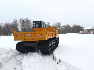 Kettendumper mit Nutzlast bis 4,3 t