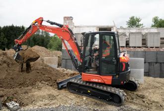 KUBOTA U56-5 - Bagger 6t 