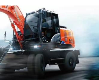 HITACHI ZX170W-5 - Mobilbagger 18,6t Saarbrücken