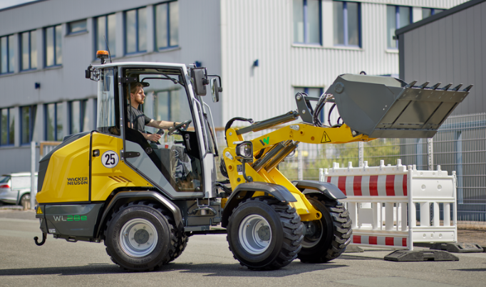 Mini Radlader WL28e Wacker Neuson - Elektroantrieb mieten