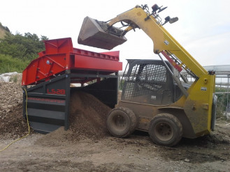 xava LS 28 Siebmaschine mobil semimobil