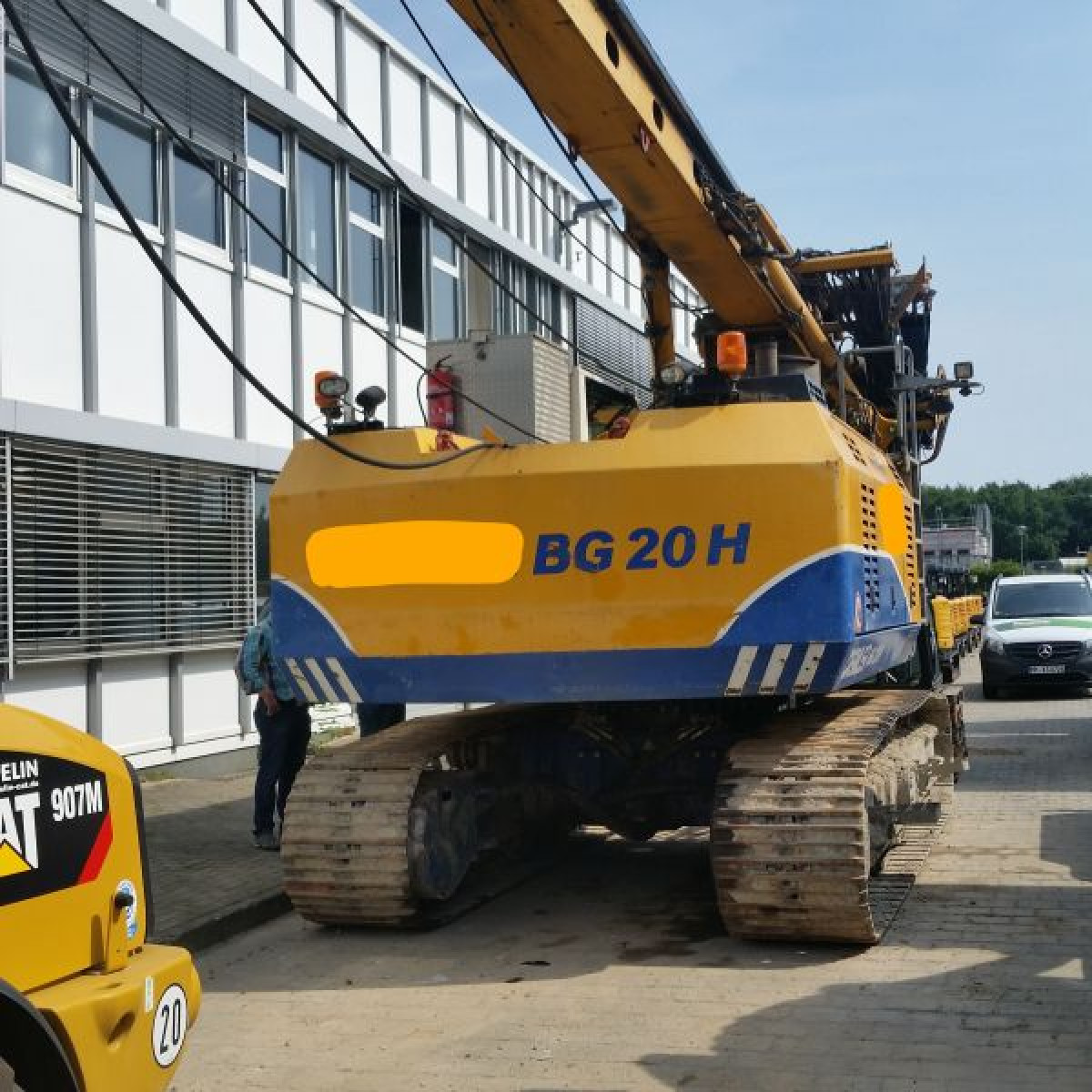 Wiertnica obrotowa Bauer BG 20 H