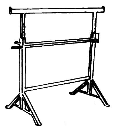 Kurbel-Gerüstbock von 1,20-1,95 m mieten