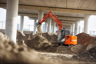 Minibagger Hitachi ZX85 Hanau
