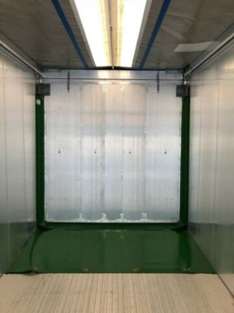 Schubbodenauflieger Stas 91 m³ Schubboden BioStar 2 x Lift 10mm Boden