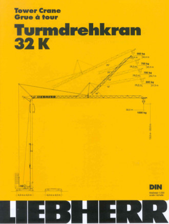 Liebherr 32 K Turmdrehkran Memmingen