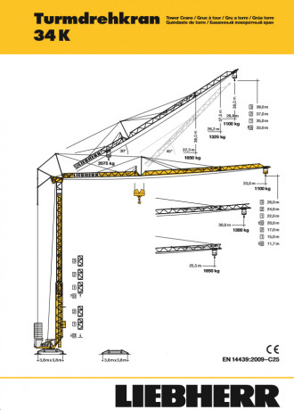 Liebherr 34 K Turmdrehkran Memmingen