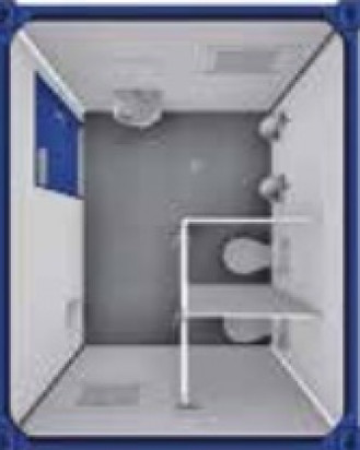 Sanitärcontainer SA 10‘/4 (3 m) Erlangen