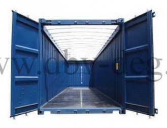 Seecontainer 40 ft. Opentop Erlangen