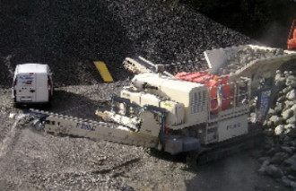 Backenbrecher mobil Gasparin Vulcano GI86C Dresden